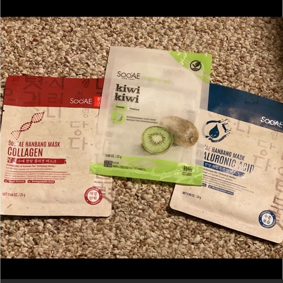Soo’ae Face Sheet Mask Set of 3 - Picture 2 of 2